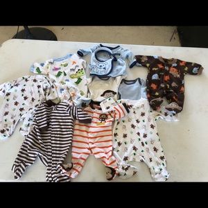 Preemie boys onesie.